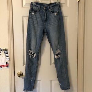 american eagle mom jeans